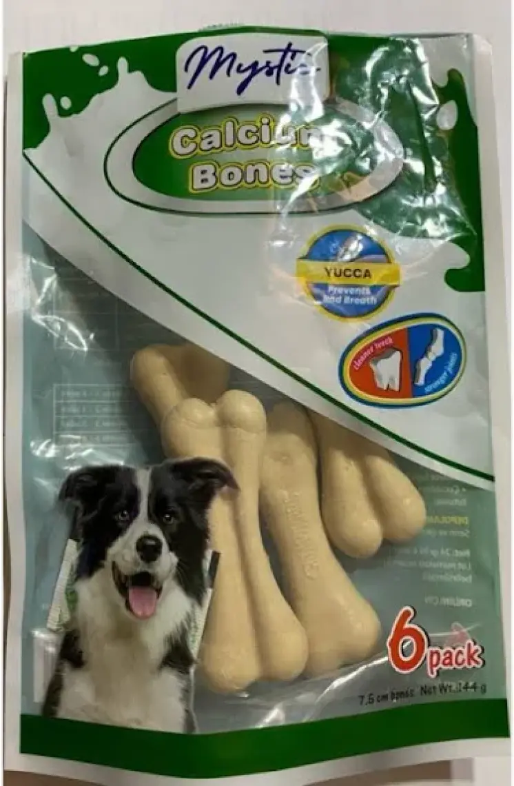 Mystic Köpek Kalsiyum Sütlü Kemik - Orta Boy - ( 6 Adet * 24 gr = 144 gr )