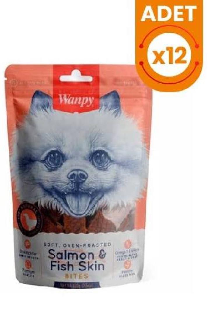Wanpy Yumuşak Somonlu Köpek Ödül Maması 100 Gr