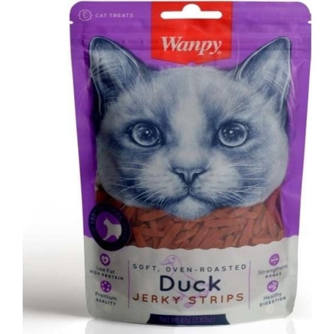 Wanpy Ördekli Fileto Yumuşak Kedi Ödül Maması 80 Gr
