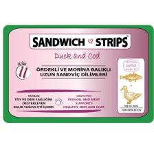 Freshy Sandwich Strips Ördekli ve Morina Balıklı Köpek Ödülü