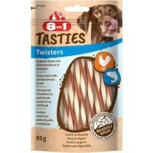 8in1 Tasties Twisters Tavuklu Balıklı Burgu Köpek Ödülü 85 gr