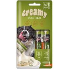 M-Pets Ton Balıklı ve Deniz Taraklı Köpek Ödül Kreması 4X15 gr