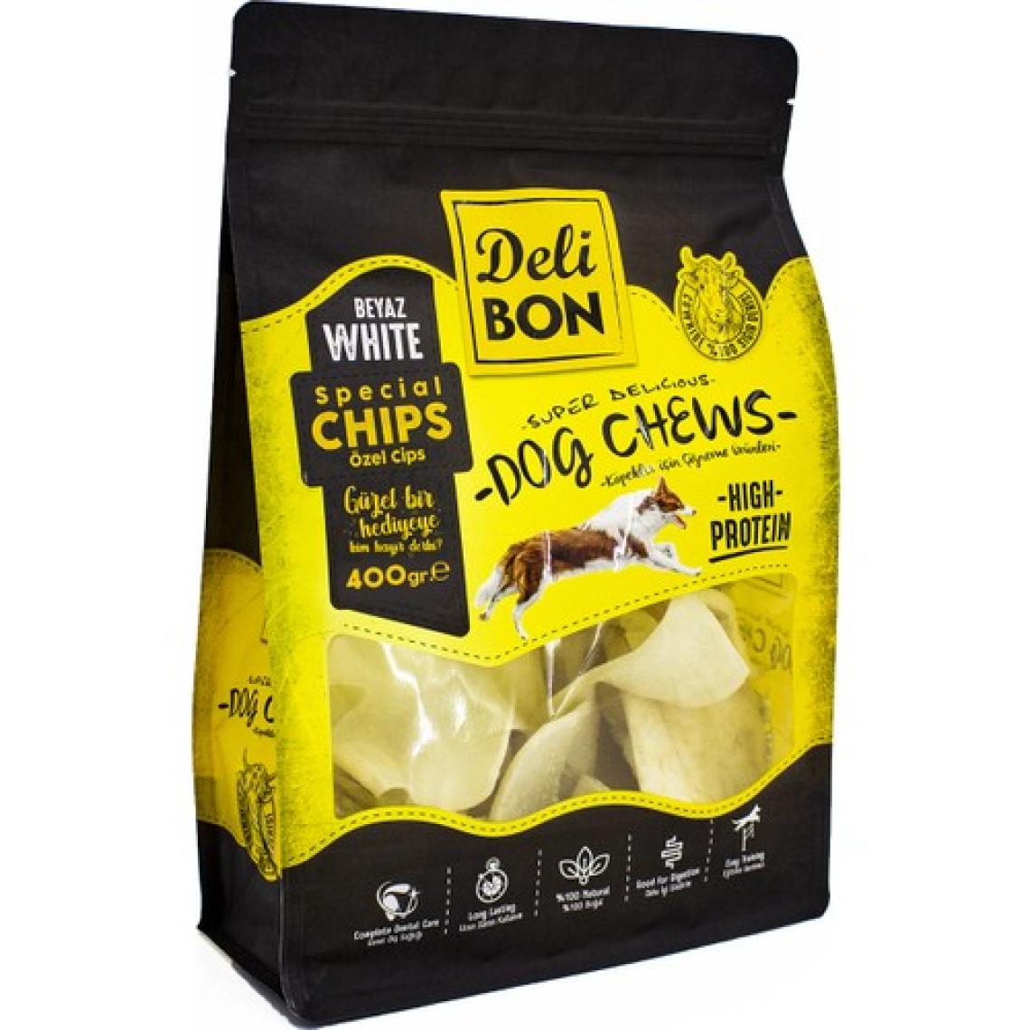 Delibon Cips 400 gr Torba Beyaz