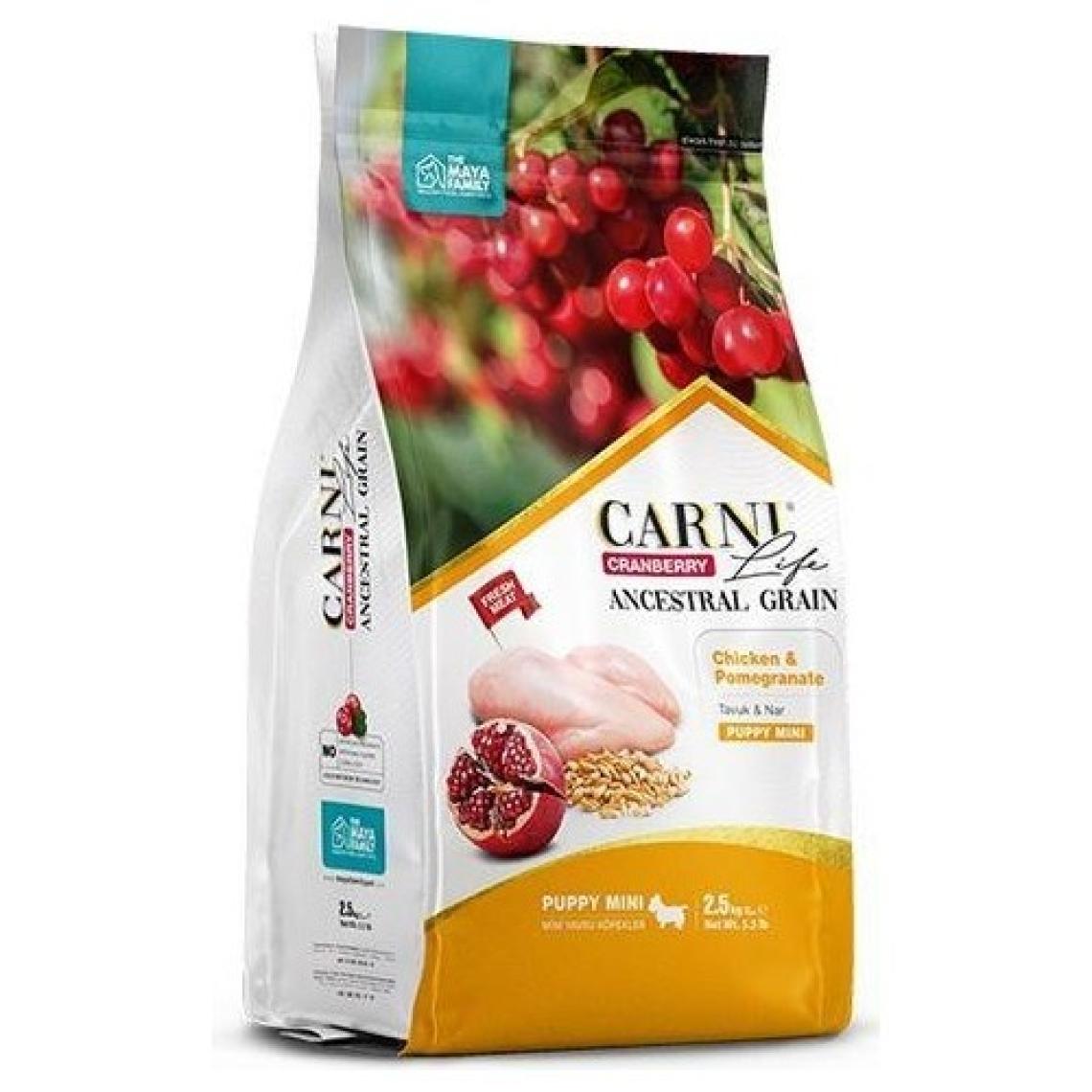 Carni Life Carni Dog Puppy Tavuk/narlı Mini Irk Köpek Maması 2.5 kg