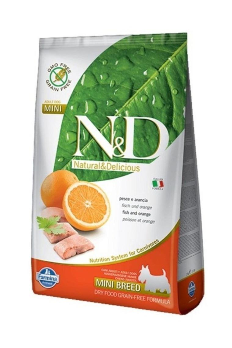 N&D Ocean Morina Balıklı Balkabaklı ve Portakallı 2.5 kg Küçük Irk Yetişkin Köpek Maması