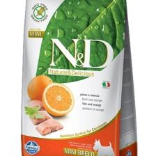 N&amp;D Ocean Morina Balıklı Balkabaklı ve Portakallı 2.5 kg Küçük Irk Yetişkin Köpek Maması