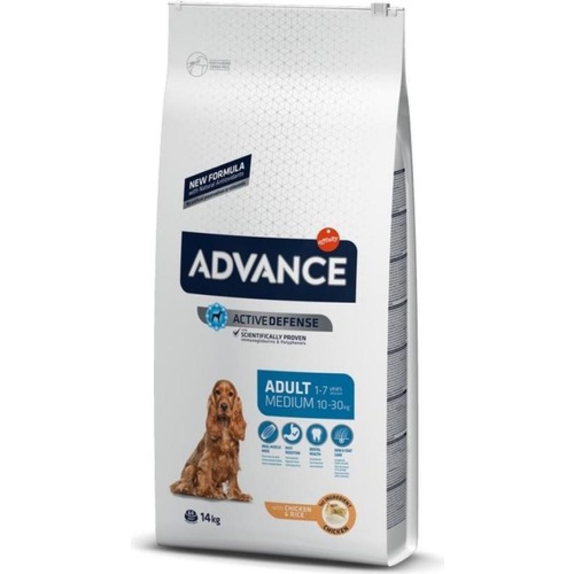 Melek Store  Advance Dog Medium Adult Orta Irk Yetişkin Köpek Maması 14 kg
