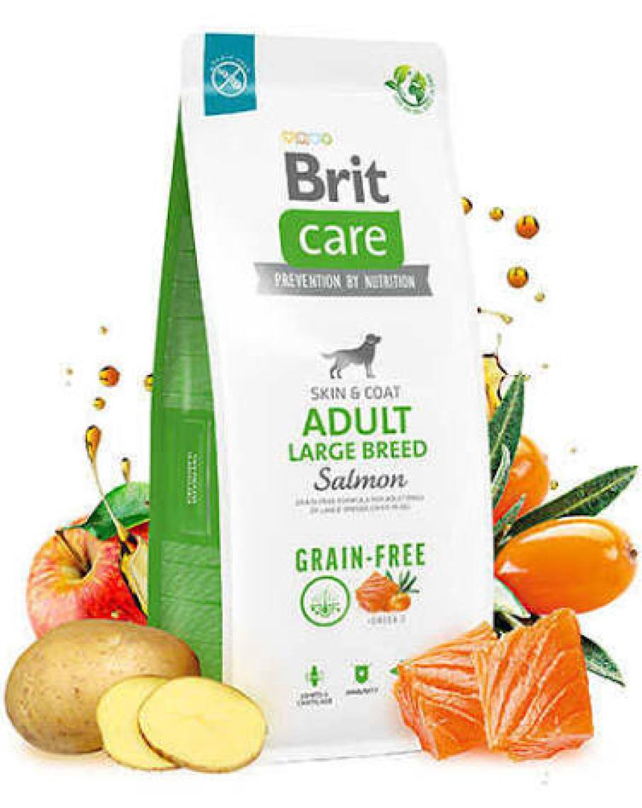 Brit Care Somonlu Tahılsız Yetişkin Maxi Köpek Maması 12 KG