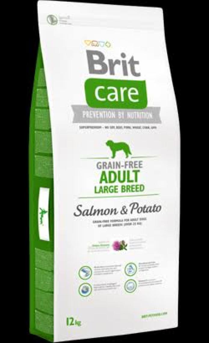 Brit Care Somonlu Tahılsız Yetişkin Maxi Köpek Maması 12 KG