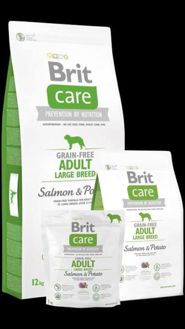 Brit Care Somonlu Tahılsız Yetişkin Maxi Köpek Maması 12 KG