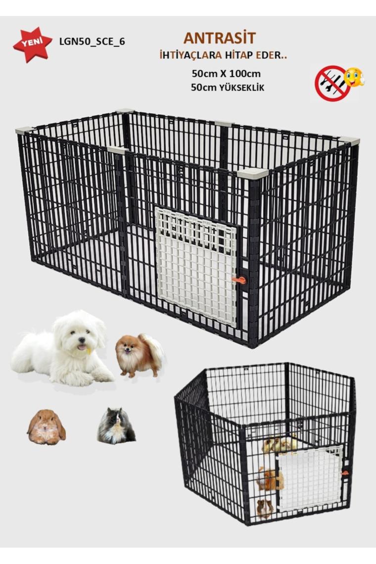 LEGANEST 100CM x 50CM x 50CM Ultra Sağlam Kedi Köpek Tavşan Çiti