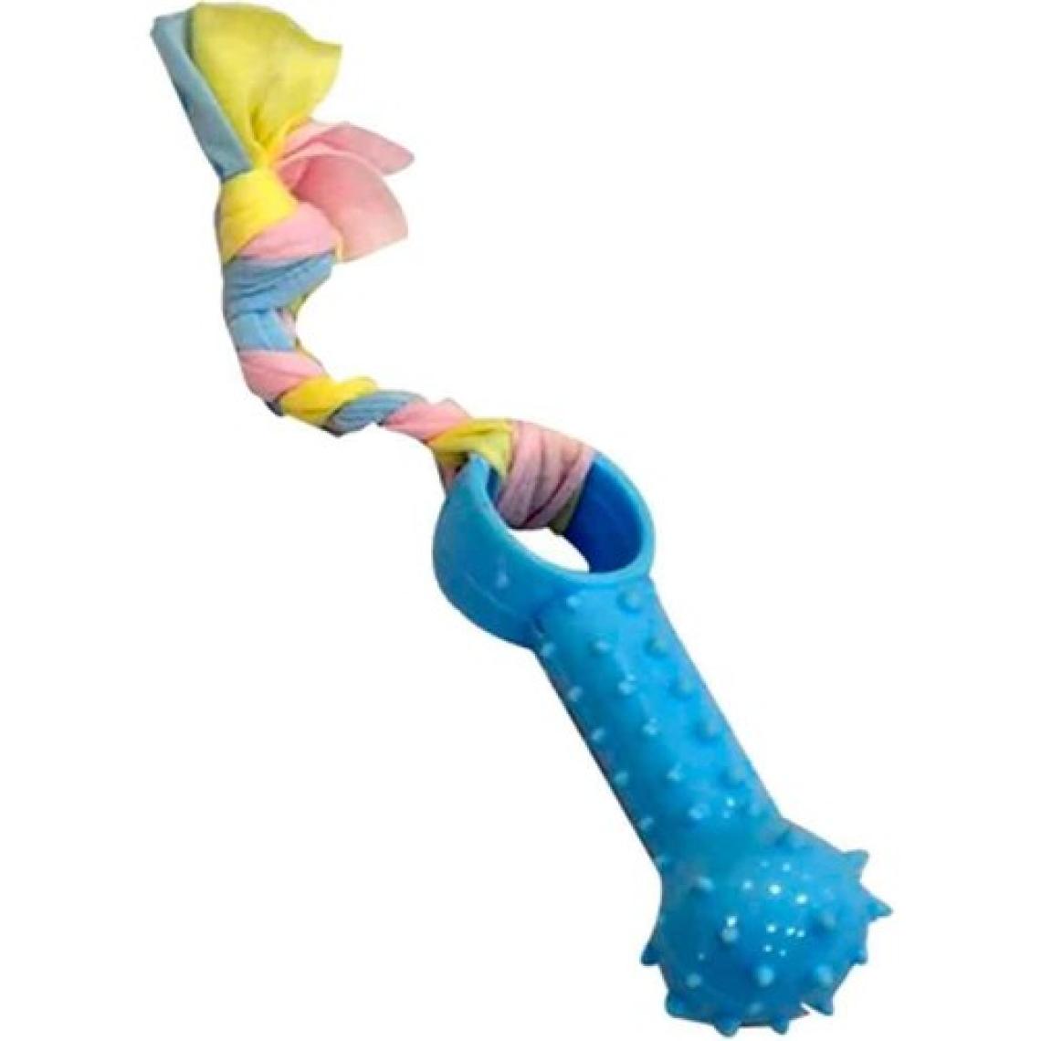 EuroDog Puppy Toys Ufak Kemik Diş Kaşıma Köpek Oyuncağı Mavi 19 Cm