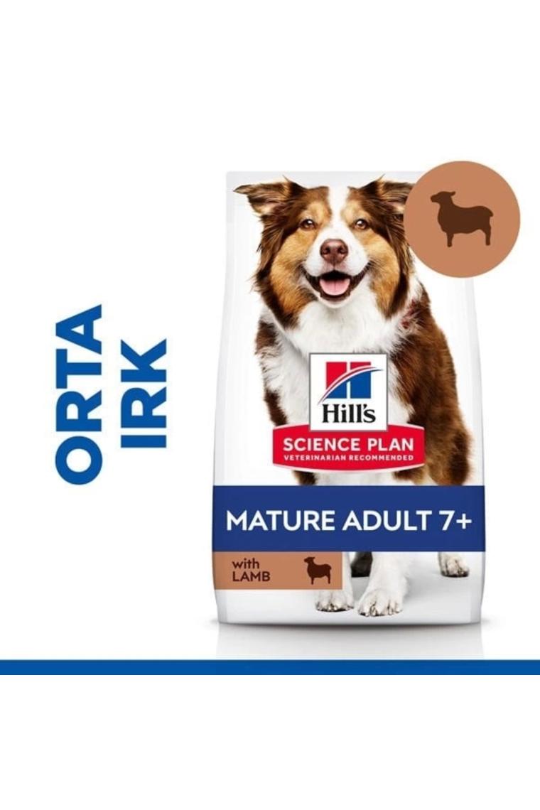 Hill's Adult 7+ Lamb & Rice Kuzu Etli Yaşlı Köpek Maması 2.5 Kg