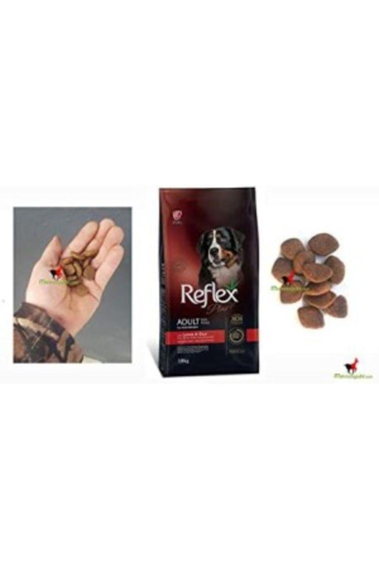 Reflex Plus Kuzu Etli ve Pirinçli İri Irk Yetişkin Köpek Maması 18 Kg
