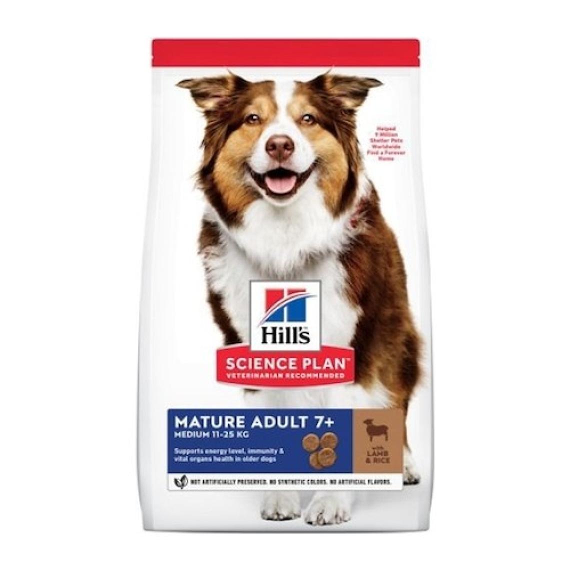 Hill's Mature Adult 7+ Medium Kuzulu ve Pirinçli 14 kg Yaşlı Köpek Maması