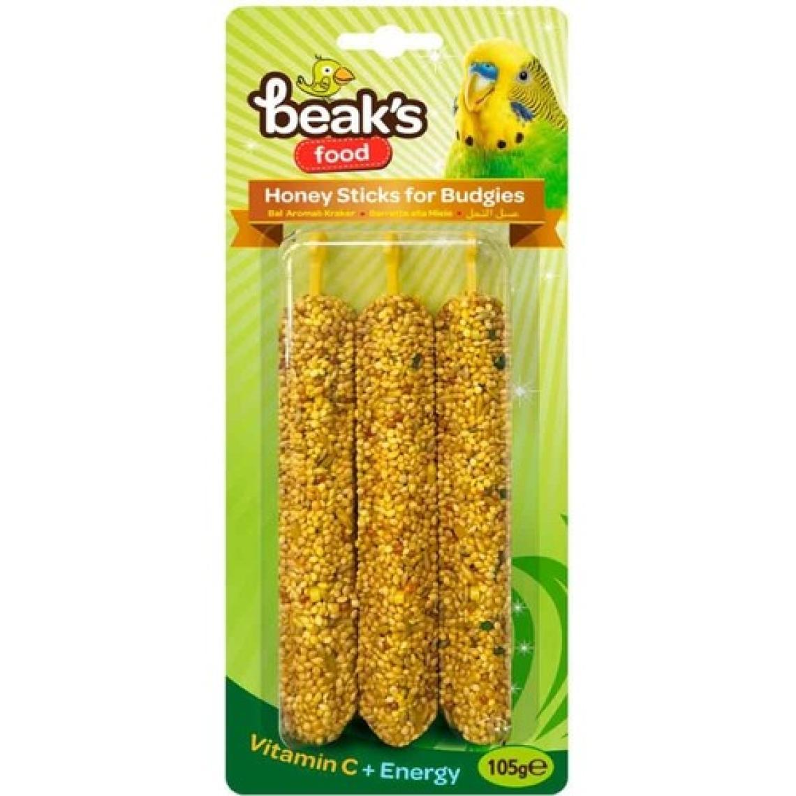 Beak's Muhabbet Kuşu Krakeri Bal Aromalı 105 gr