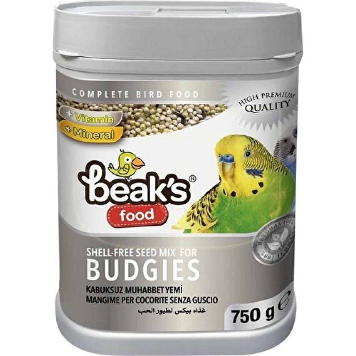 Beaks Kabuksuz Muhabbet Kuşu Yemi 750 gr