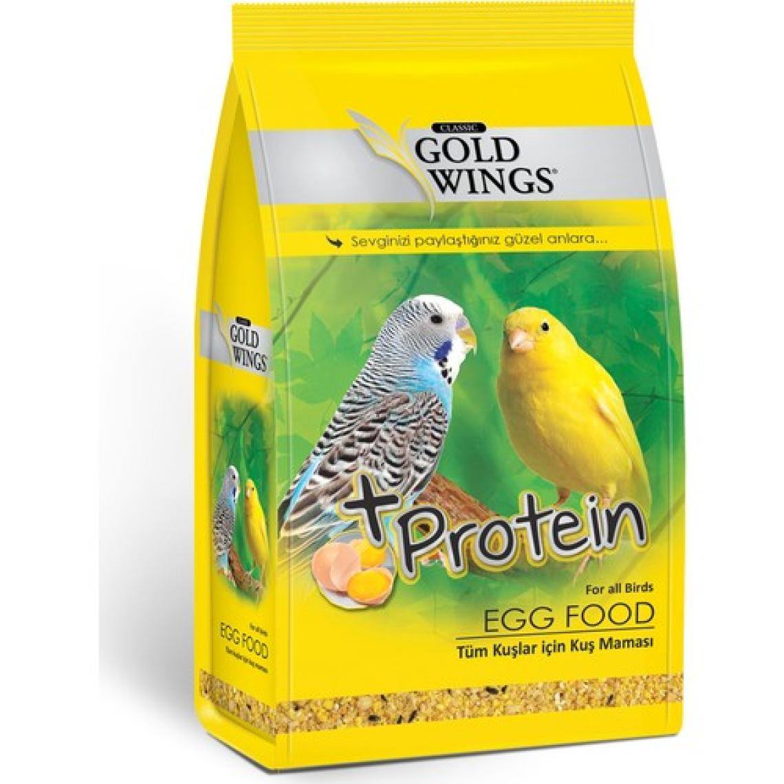 Gold Wings Muhabbet Kuşu Mama ve Kum / Protein + Mineral
