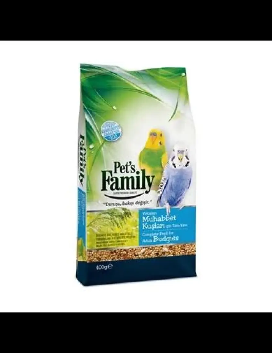 Pets Family Muhabbet Kuş Yemi 400 Gr