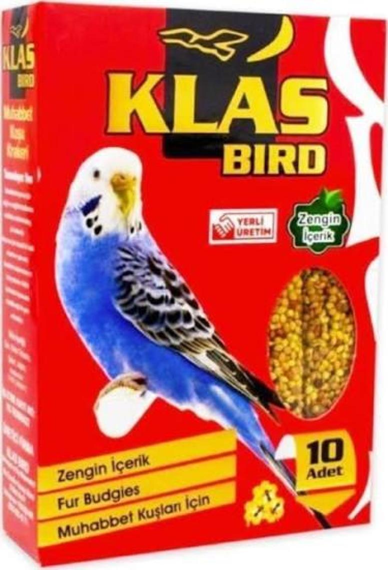 Klas Bird Muhabbet Ballı Kraker 10Lu
