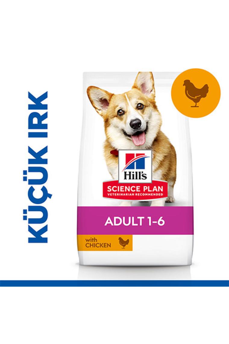 Hill's Science Plan Small Miniature Küçük Irk Tavuklu Yetişkin Köpek Maması 3 kg