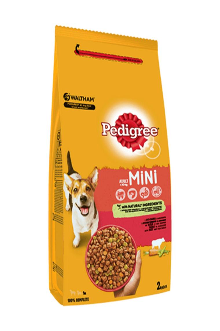 Biftekli Sebzeli Küçük Irk Yetişkin Köpek Maması 2 Kg Vital
