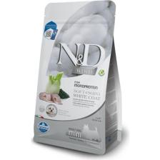 N&d Whıte Dog Levrek, Pirinç, Rezene ve Spirulina Küçük Irk Yetişkin Beyaz Köpek Maması 2 kg