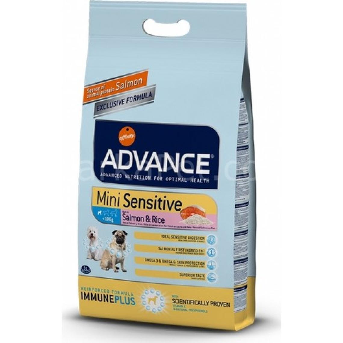 Advance Mini Sensitive Somonlu 7.5 kg Küçük Irk Yetişkin Köpek Maması