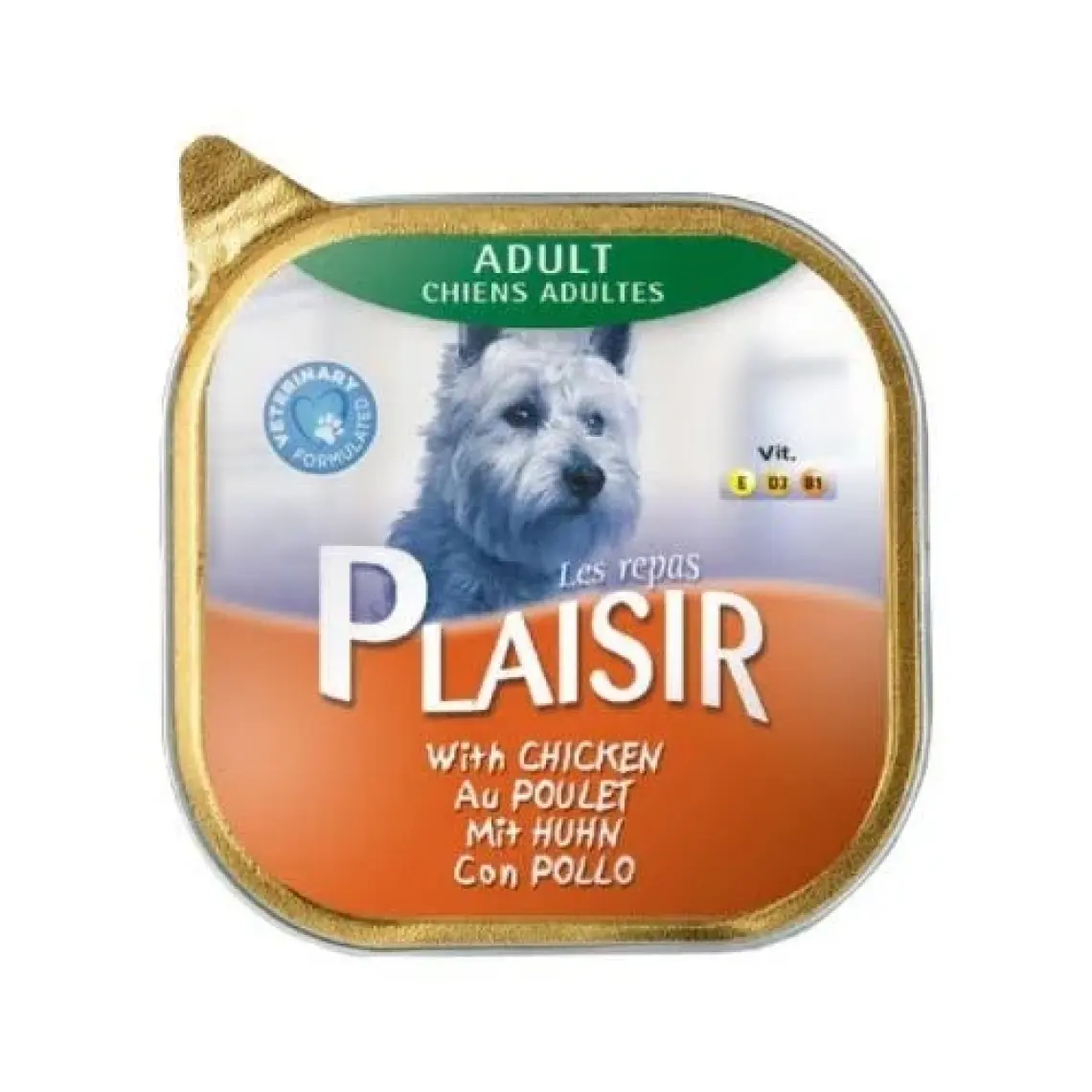 Plaisir Tahılsız Puppy Tavuklu Ezme Yavru Köpek Konservesi 150 gr
