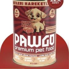 PAWGO Pupy Regal | Kuzulu Yavru-Mini Irk | 400 gr x 12 |  Parça Etli | Köpek Yaş Mama