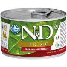 Nd Mini Tavuk Ve Narlı Köpek Konserve Maması 140 Gr