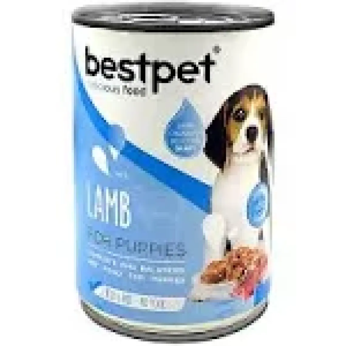 BestPet Kuzu Etli Yavru Köpek Konservesi 400gr