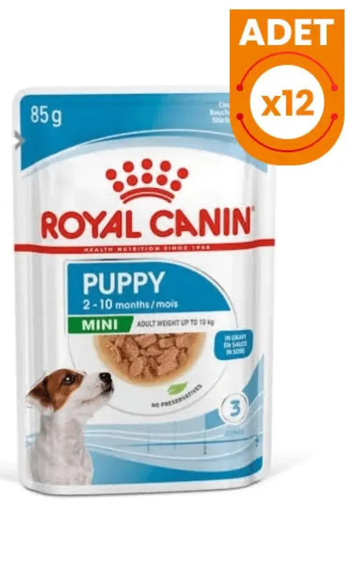 Royal Canin Pouch Mini Puppy Yavru Köpek Yaş Maması 85 gr - 6 Al 5 Öde