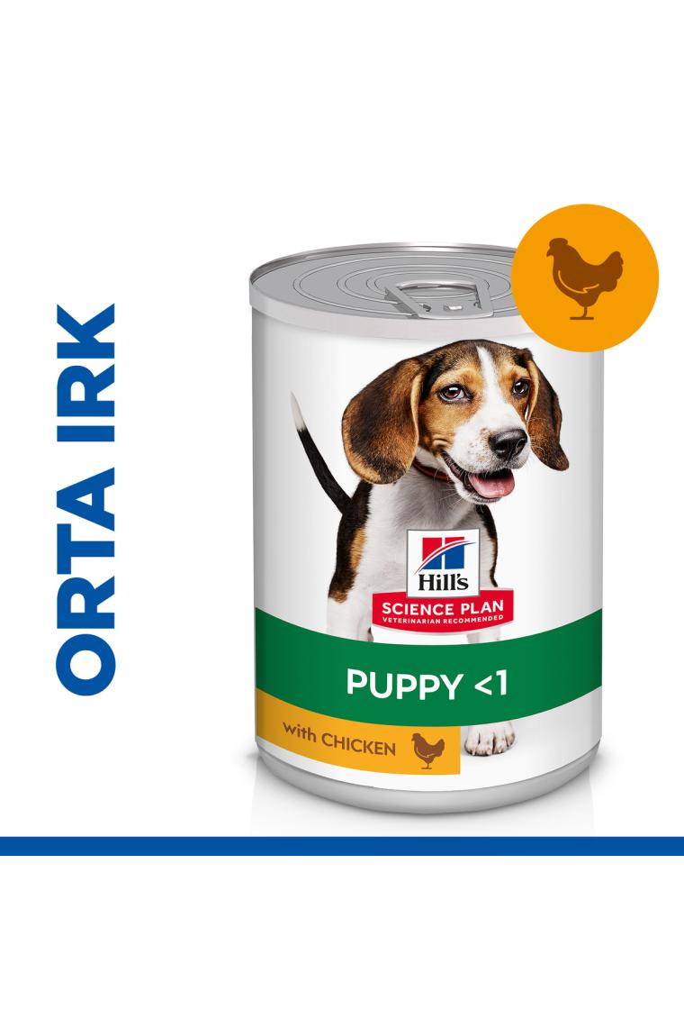 Hills Tavuklu Yavru Köpek Konserve Maması 370 gr