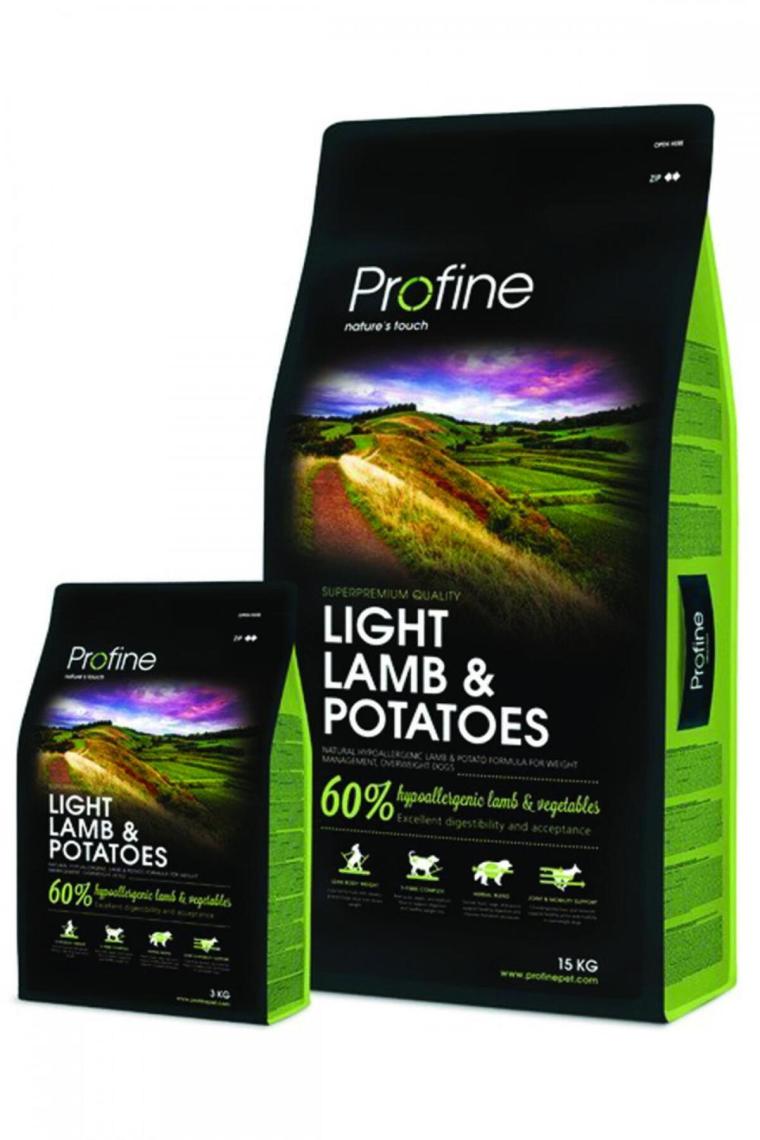 Profine Düşük Tahıllı Light Adult Kuzu Etli Patatesli 3 kg Yetişkin Köpek Maması
