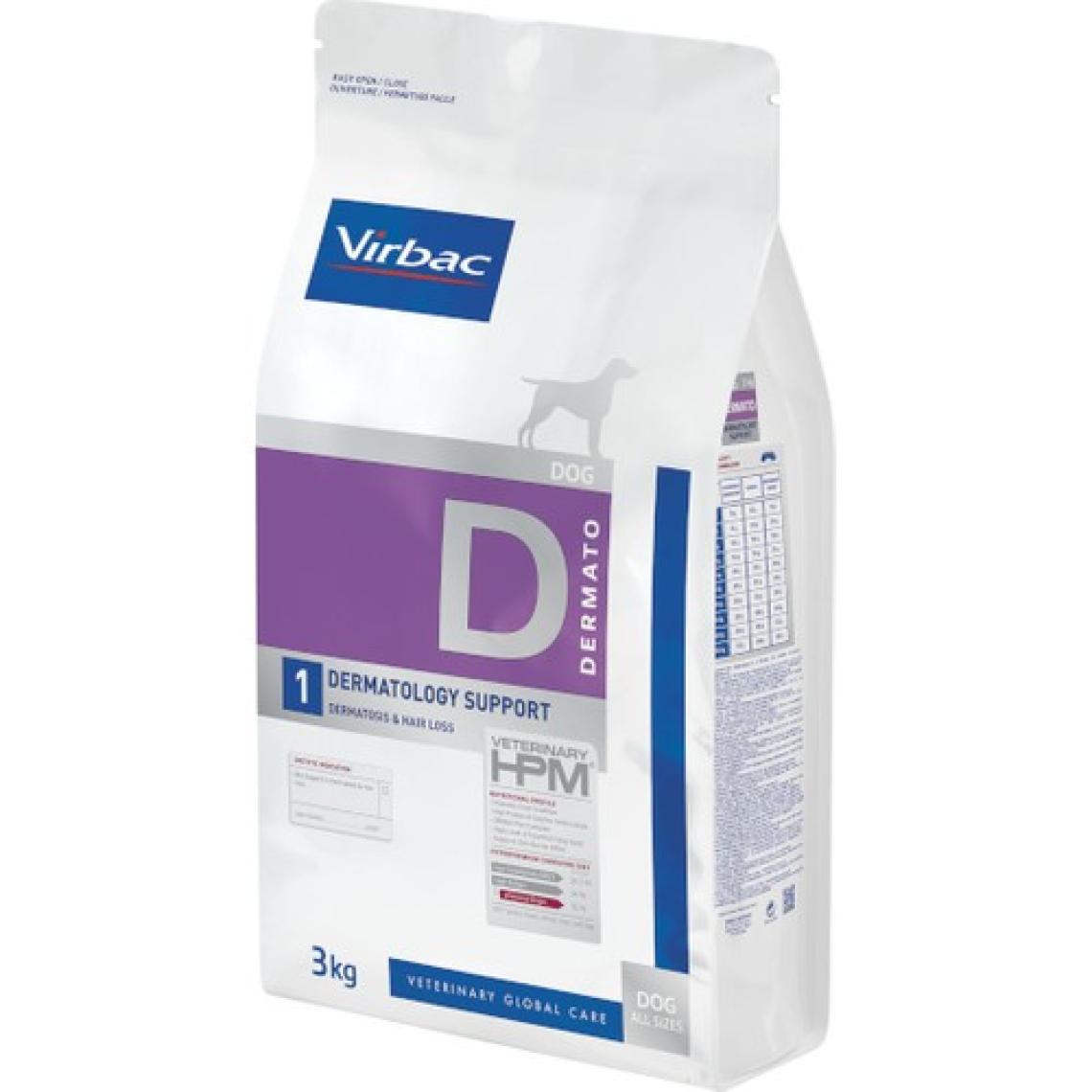 Virbac Dermatology Support Dog Food 3 kg