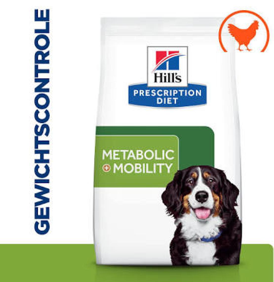 Hills Prescription Diet Metabolic Mobility J/d Tavuklu Köpek Kuru Maması 12 kg