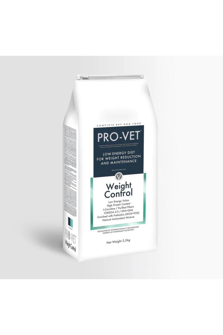 PRO-VET Weight Control Obesity Köpek Maması 2,5 kg