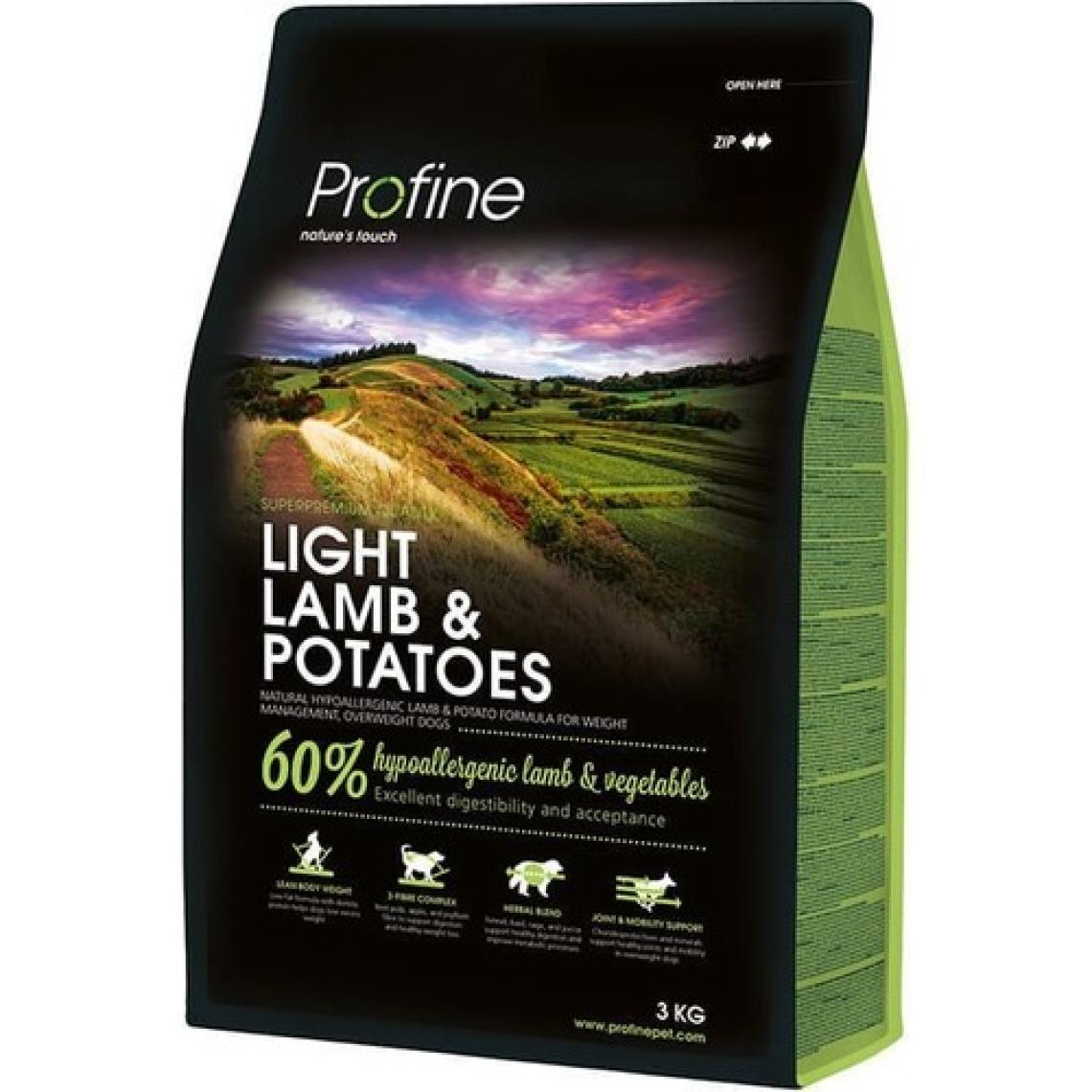 Profine Light Lamb Az Tahıllı Hipoalerjenik Kuzu Etli  Patatesli Diyet Köpek Maması 3 kg