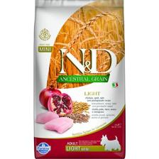 Nd Düşük Tahıllı Light Mini Tavuklu Narlı Küçük Irk Yetişkin Köpek Maması 2,5 Kg