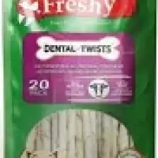 Freshy Dental Twist Burgulu Köepk Çiğneme Çubuk 13 cm 20 adet