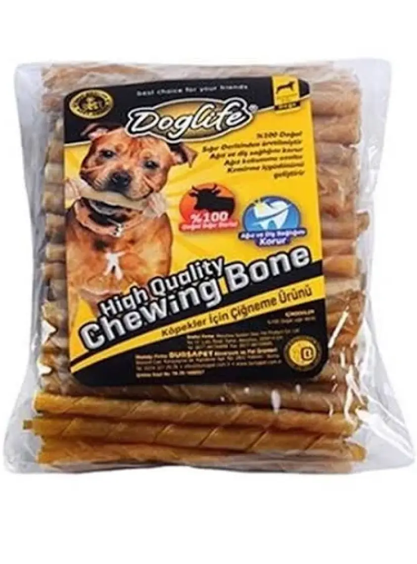 Doglife Burgu Çubuk Naturel 5-6gr (50 Adet)