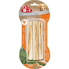 8in1 Delights Sticks Köpekler Için Tavuklu Ağız Bakım Kemiği 3’lü Paket