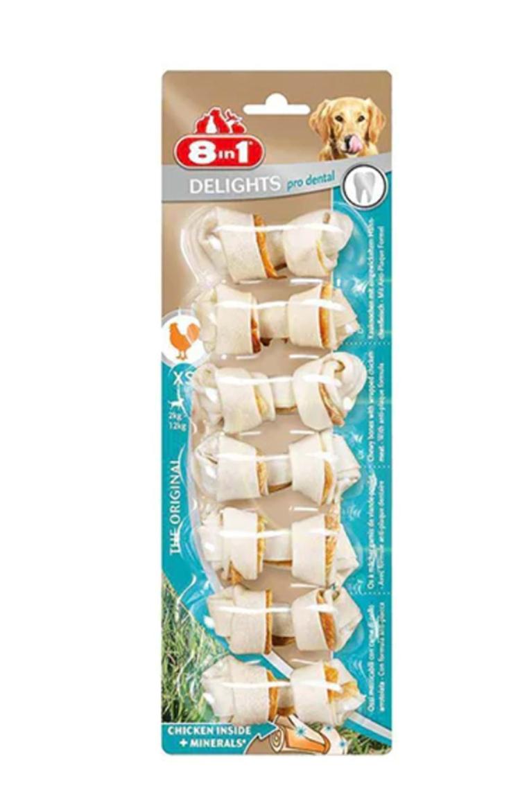 Delights Prodental Köpekler Için Ağız Bakım Kemiği 7li