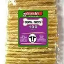 Freshy Dental Twists Naturel Burgu Çubuk 100'LÜ 600 gr