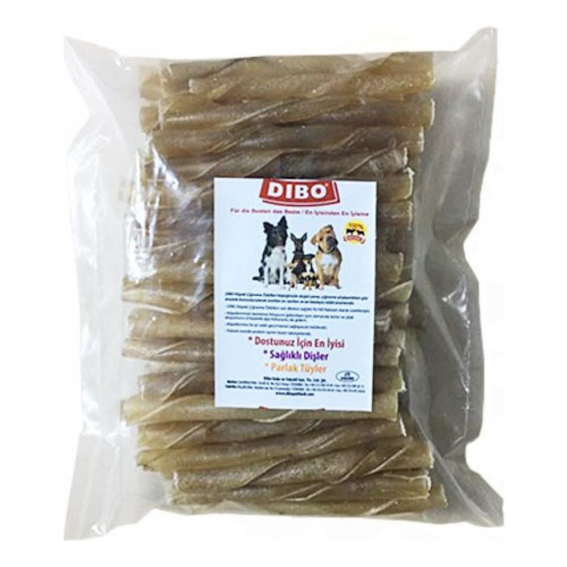 Dibo Naturel Burgu Çubuk Kuzu Derisi 100 Adet 12 Cm