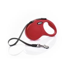 Flexi New Classic 5 m Şerit Small Kırmızı Otomatik Köpek Tasması