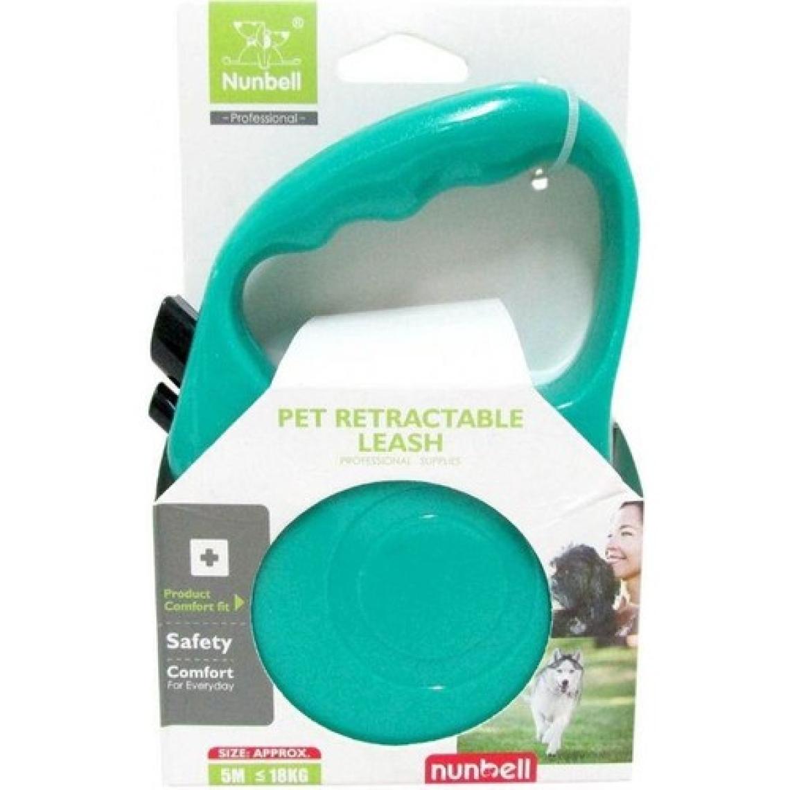 Nunbell Otomatik Şerit Uzatmalı Kedi Köpek Tasma 5 m