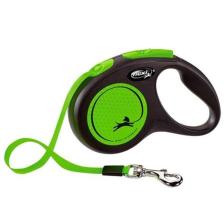 Flexi New Neon 5 M Small Şerit Otomatik Köpek Tasması - Yeşil