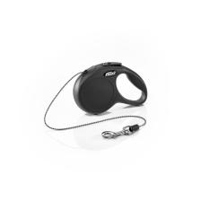 Flexi New Classic 3 m İp Xsmall Siyah Otomatik Köpek Tasması